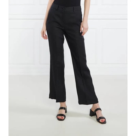 Marella Lniane spodnie | Regular Fit ze sklepu Gomez Fashion Store w kategorii Spodnie damskie - zdjęcie 185014493