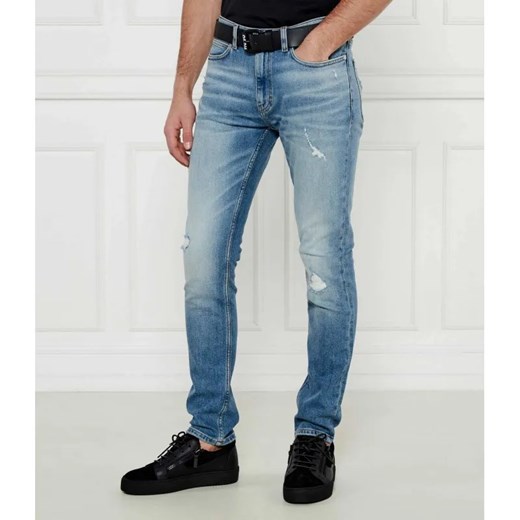 HUGO Jeansy 734 | Extra slim fit ze sklepu Gomez Fashion Store w kategorii Jeansy męskie - zdjęcie 185014512