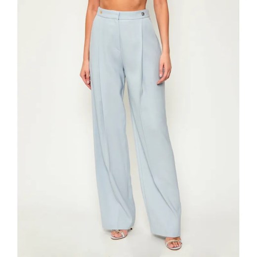 Elisabetta Franchi Spodnie | Relaxed fit | z dodatkiem wełny ze sklepu Gomez Fashion Store w kategorii Spodnie damskie - zdjęcie 185014543