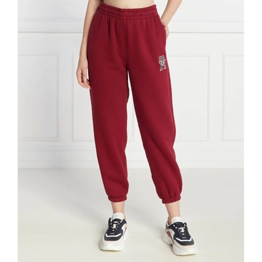 Tommy Hilfiger Spodnie dresowe | Regular Fit ze sklepu Gomez Fashion Store w kategorii Spodnie damskie - zdjęcie 185014624