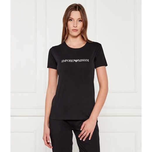 Emporio Armani T-shirt | Regular Fit ze sklepu Gomez Fashion Store w kategorii Bluzki damskie - zdjęcie 185014641