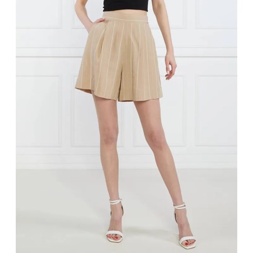 Liu Jo Szorty | Regular Fit | z dodatkiem lnu ze sklepu Gomez Fashion Store w kategorii Szorty - zdjęcie 185014654