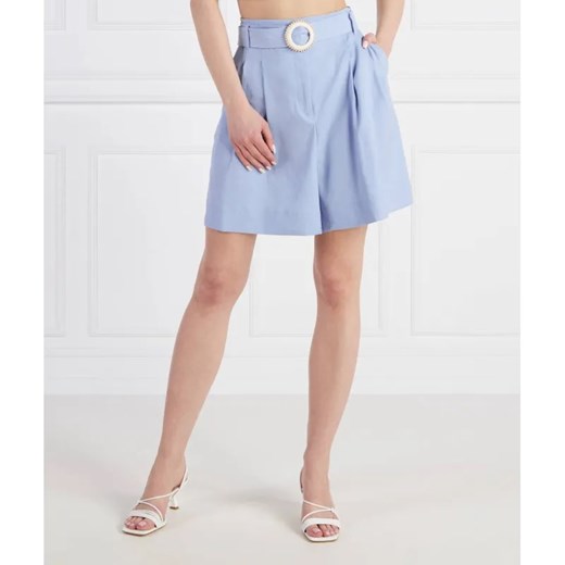 Marella Lniane szorty CASCATA | Relaxed fit ze sklepu Gomez Fashion Store w kategorii Szorty - zdjęcie 185014663