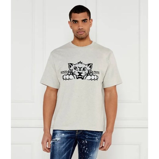 Kenzo T-shirt HAPPY TIGER | Oversize fit ze sklepu Gomez Fashion Store w kategorii T-shirty męskie - zdjęcie 185014814