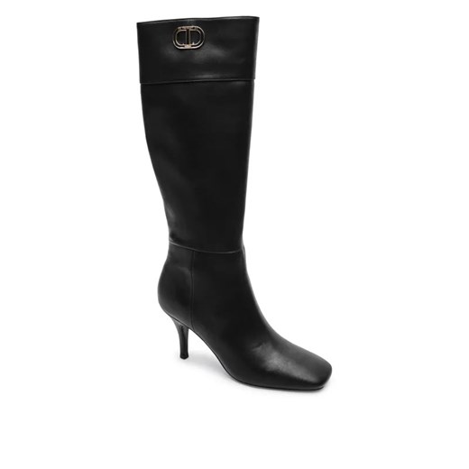 TWINSET Kozaki na szpilce | z dodatkiem skóry ze sklepu Gomez Fashion Store w kategorii Kozaki damskie - zdjęcie 185014900