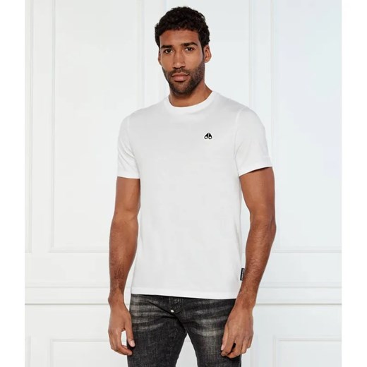 Moose Knuckles T-shirt | Regular Fit ze sklepu Gomez Fashion Store w kategorii T-shirty męskie - zdjęcie 185014960