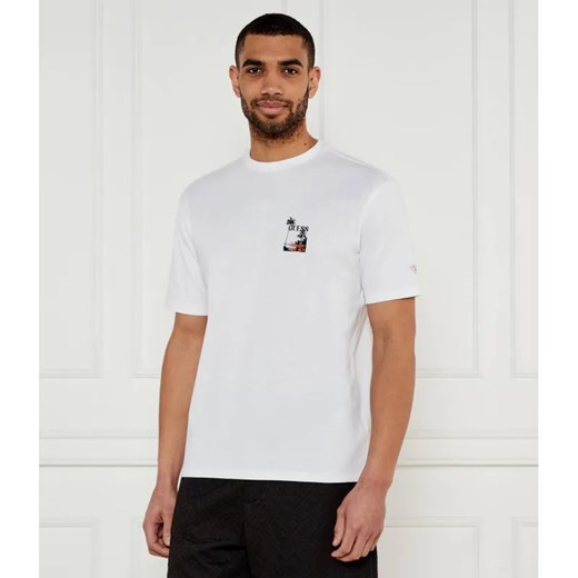 Guess Underwear  T-shirt SUNSET | Regular Fit ze sklepu Gomez Fashion Store w kategorii T-shirty męskie - zdjęcie 185015040