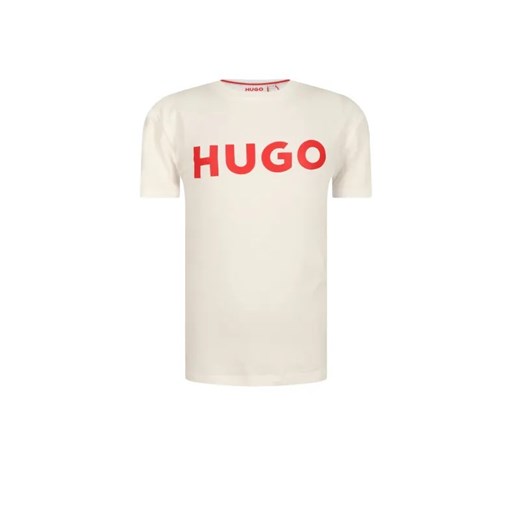 HUGO KIDS T-shirt | Regular Fit ze sklepu Gomez Fashion Store w kategorii T-shirty chłopięce - zdjęcie 185015080