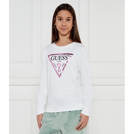 Guess Bluza | Regular Fit ze sklepu Gomez Fashion Store w kategorii Bluzy dziewczęce - zdjęcie 185015211