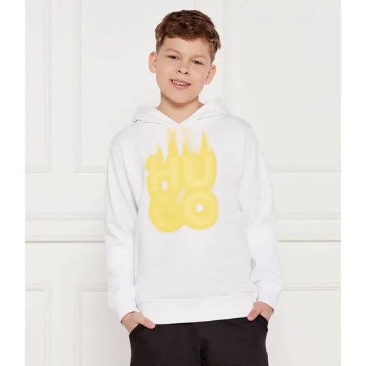 HUGO KIDS Bluza | Regular Fit ze sklepu Gomez Fashion Store w kategorii Bluzy chłopięce - zdjęcie 185015252