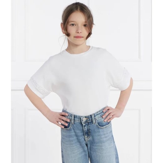 Pinko UP T-shirt | Regular Fit ze sklepu Gomez Fashion Store w kategorii Bluzki dziewczęce - zdjęcie 185015273
