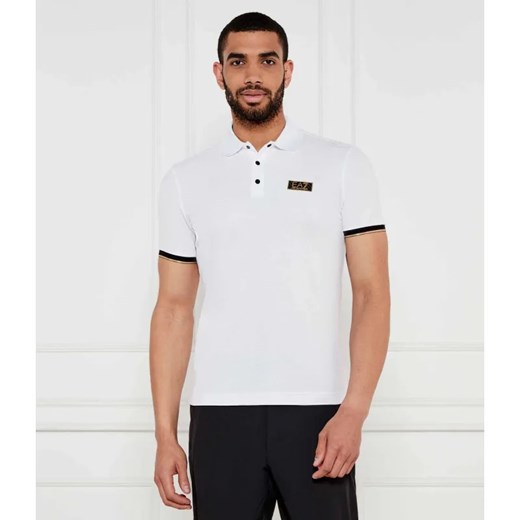 EA7 Polo | Regular Fit ze sklepu Gomez Fashion Store w kategorii T-shirty męskie - zdjęcie 185015333