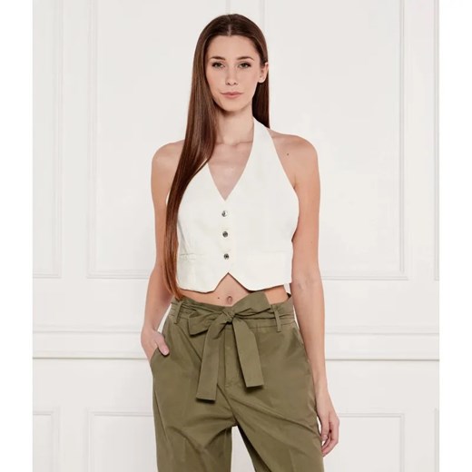 Liu Jo Kamizelka | Cropped Fit ze sklepu Gomez Fashion Store w kategorii Kamizelki damskie - zdjęcie 185015504