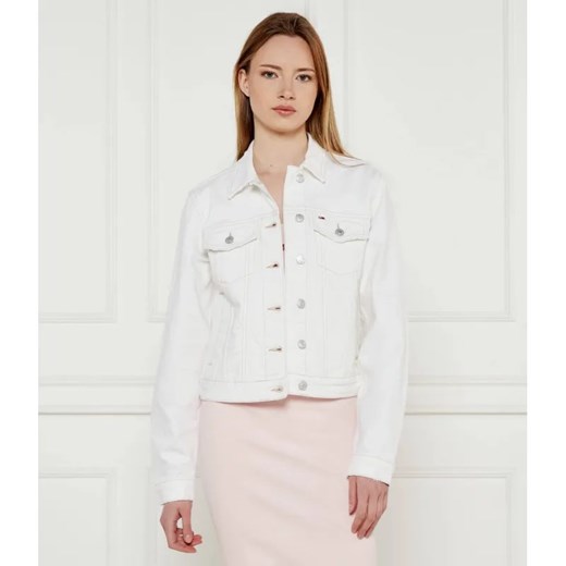 Tommy Jeans Kurtka jeansowa Trucker | Regular Fit ze sklepu Gomez Fashion Store w kategorii Kurtki damskie - zdjęcie 185015511
