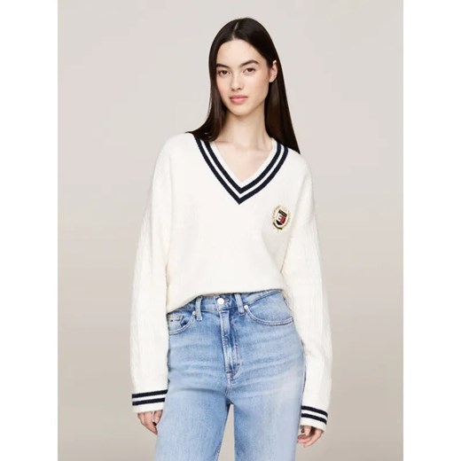 Tommy Jeans Sweter | Regular Fit ze sklepu Gomez Fashion Store w kategorii Swetry damskie - zdjęcie 185015542