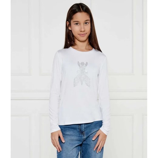 Patrizia Pepe Bluzka | Regular Fit ze sklepu Gomez Fashion Store w kategorii Bluzki dziewczęce - zdjęcie 185015580