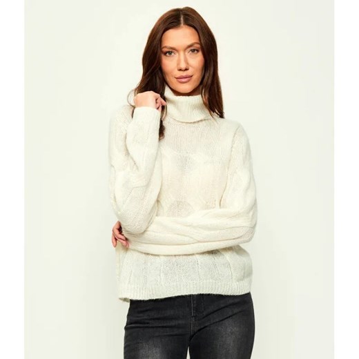 Liu Jo Golf | Regular Fit | z dodatkiem wełny ze sklepu Gomez Fashion Store w kategorii Swetry damskie - zdjęcie 185015582