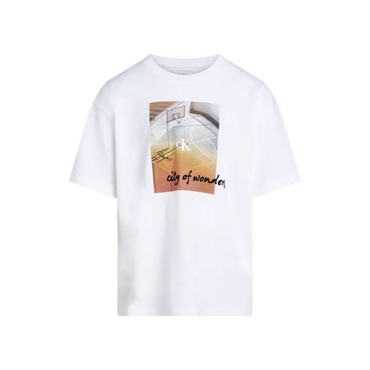 Calvin Klein Jeans T-shirt | Regular Fit ze sklepu Gomez Fashion Store w kategorii T-shirty chłopięce - zdjęcie 185015594