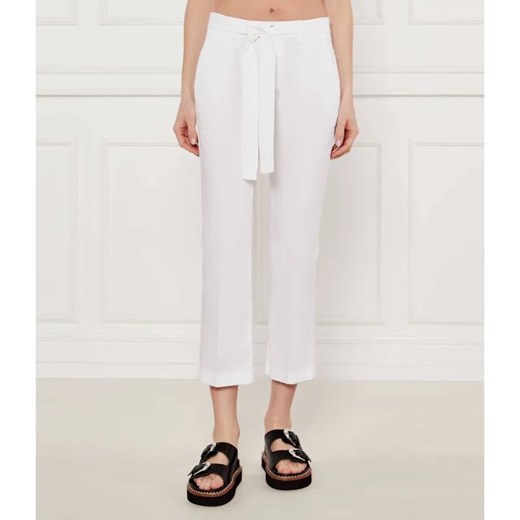Liu Jo Spodnie z paskiem GLAM | Regular Fit ze sklepu Gomez Fashion Store w kategorii Spodnie damskie - zdjęcie 185015601