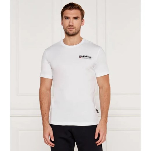 Napapijri T-shirt Kasba | Regular Fit ze sklepu Gomez Fashion Store w kategorii T-shirty męskie - zdjęcie 185015680