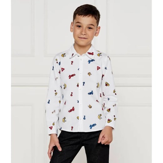 Guess Koszula | Regular Fit ze sklepu Gomez Fashion Store w kategorii Koszule chłopięce - zdjęcie 185015700