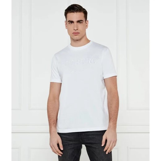 Iceberg T-shirt | Regular Fit ze sklepu Gomez Fashion Store w kategorii T-shirty męskie - zdjęcie 185015721