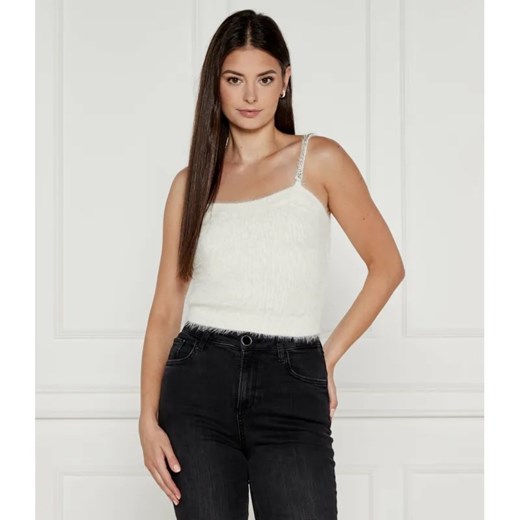 GUESS Top KEYLA | Slim Fit ze sklepu Gomez Fashion Store w kategorii Bluzki damskie - zdjęcie 185015802
