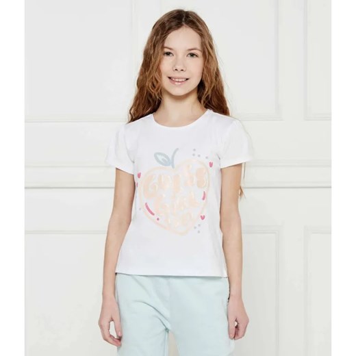 Guess T-shirt | Regular Fit ze sklepu Gomez Fashion Store w kategorii Bluzki dziewczęce - zdjęcie 185015871
