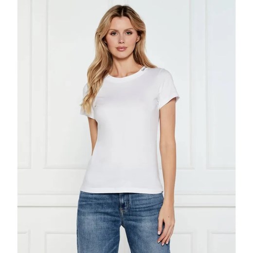 Calvin Klein Jeans T-shirt | Regular Fit ze sklepu Gomez Fashion Store w kategorii Bluzki damskie - zdjęcie 185015912