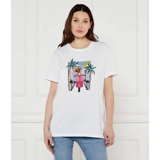 Liu Jo T-shirt | Regular Fit ze sklepu Gomez Fashion Store w kategorii Bluzki damskie - zdjęcie 185015933