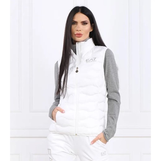 EA7 Bezrękawnik | Regular Fit ze sklepu Gomez Fashion Store w kategorii Kamizelki damskie - zdjęcie 185015962