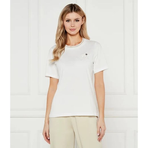 Aeronautica Militare T-shirt | Regular Fit ze sklepu Gomez Fashion Store w kategorii Bluzki damskie - zdjęcie 185015993