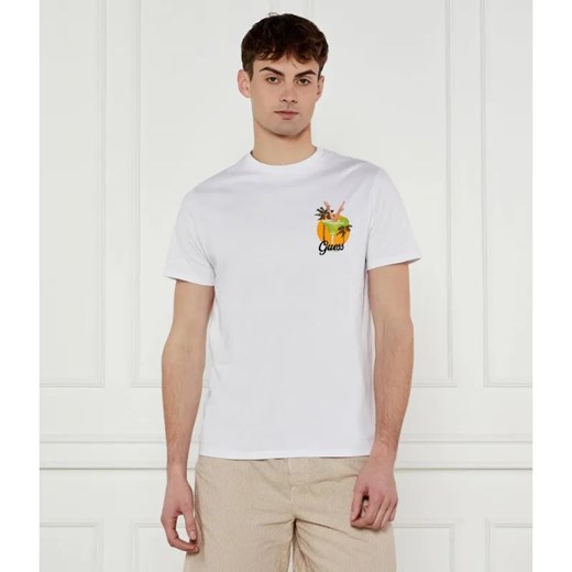 GUESS T-shirt | Regular Fit ze sklepu Gomez Fashion Store w kategorii T-shirty męskie - zdjęcie 185016034