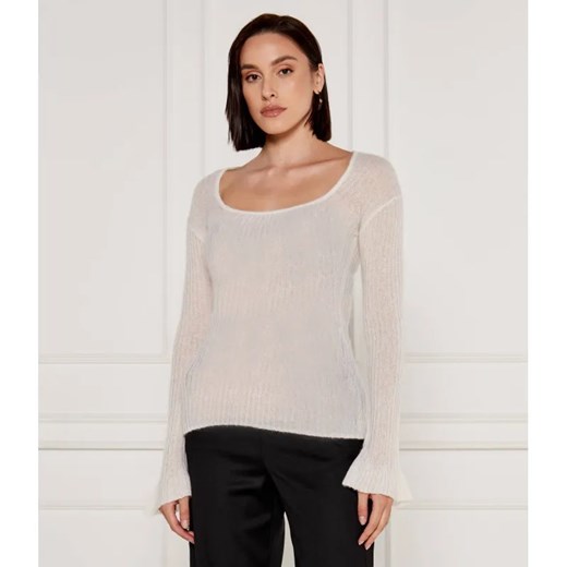 Pinko Sweter MUNCHKIN | Regular Fit | z dodatkiem jedwabiu ze sklepu Gomez Fashion Store w kategorii Swetry damskie - zdjęcie 185016060