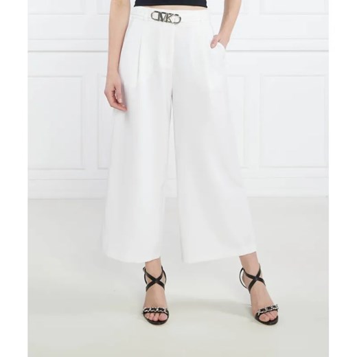 Michael Kors Spodnie WIDE LEG PANT | Straight fit ze sklepu Gomez Fashion Store w kategorii Spodnie damskie - zdjęcie 185016073