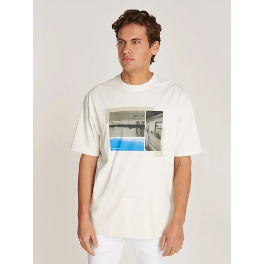 Calvin Klein Jeans T-shirt POSTER | Loose fit ze sklepu Gomez Fashion Store w kategorii T-shirty męskie - zdjęcie 185016080