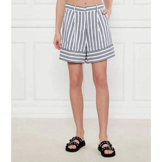 Marella SPORT Szorty ACUME | Relaxed fit | z dodatkiem lnu ze sklepu Gomez Fashion Store w kategorii Szorty - zdjęcie 185016114