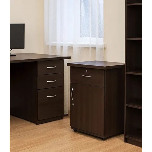 Biały biurowy kontenerek na kluczyk F8-S52 Elior One Size Edinos.pl