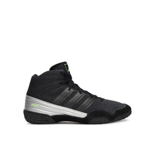 Buty bokserskie adidas Speedex Wrestling Boots JQ4981 Czarny ze sklepu eobuwie.pl w kategorii Buty sportowe męskie - zdjęcie 185016304
