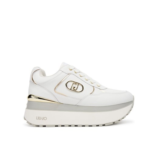 Sneakersy Liu Jo Plus 01 BF5011 P0102 Biały ze sklepu eobuwie.pl w kategorii Buty sportowe damskie - zdjęcie 185016343