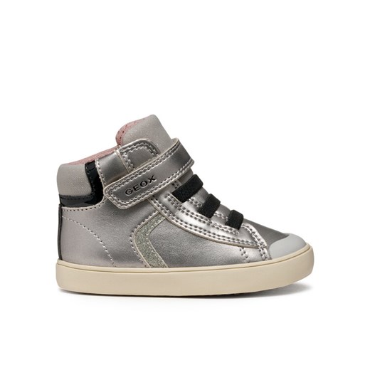 Sneakersy Geox B Gisli B461MA 0AJ02 C1363 M Srebrny ze sklepu eobuwie.pl w kategorii Buty sportowe dziecięce - zdjęcie 185016354