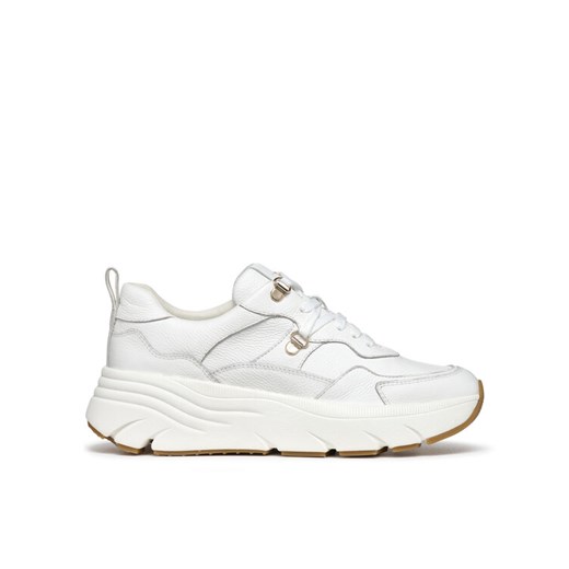 Sneakersy Geox D Diamanta D36UFE 00046 C1000 Biały ze sklepu eobuwie.pl w kategorii Buty sportowe damskie - zdjęcie 185016374