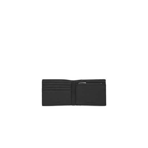 Duży Portfel Męski Calvin Klein Micropebble Billfold W Coin LV04D1033G Czarny Calvin Klein 00 eobuwie.pl