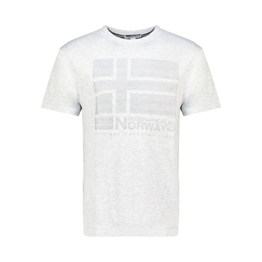 Geographical Norway Koszulka &quot;Jraye&quot; w kolorze szarym ze sklepu Limango Polska w kategorii T-shirty męskie - zdjęcie 185017220
