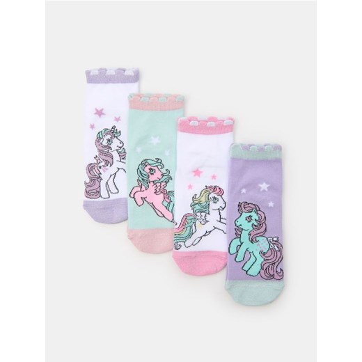 Sinsay - Skarpetki 4 pack My Little Pony - wielobarwny ze sklepu Sinsay w kategorii Skarpetki dziecięce - zdjęcie 185019660