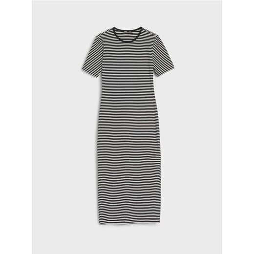 Sinsay - Sukienka w paski - wielobarwny Sinsay XS Sinsay