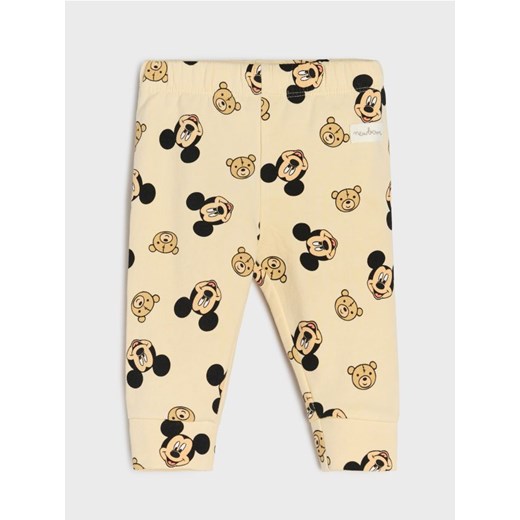 Sinsay - Legginsy frotte Mickey Mouse - kremowy ze sklepu Sinsay w kategorii Odzież dla niemowląt - zdjęcie 185019773