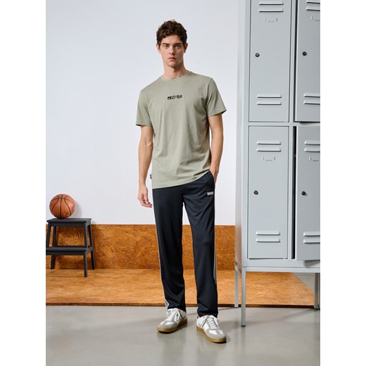 Sinsay - Koszulka z nadrukiem - zielony Sinsay 3XL Sinsay