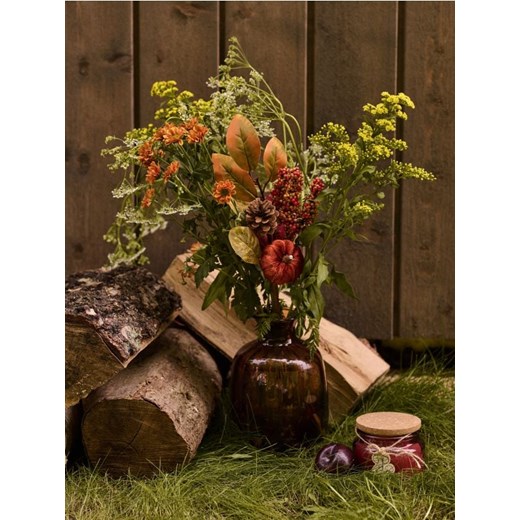 Sinsay - Roślina ozdobna z motywem jesiennym - pomarańczowy Sinsay One Size Sinsay