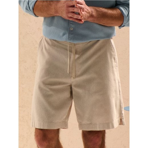 Sinsay - Szorty - beżowy ze sklepu Sinsay w kategorii Spodenki męskie - zdjęcie 185020992